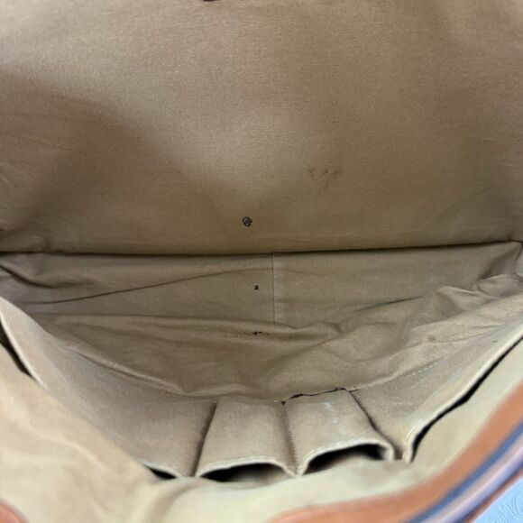 Frye Oliver Leather Messenger Bag Work School Travel Computer Laptop - Picture 14 of 16